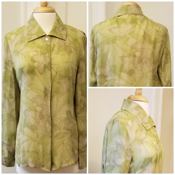 Rena Rowan silk blouse - Picture 2 of 8